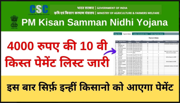 PM Kisan Yojana 2022 ₹4000 Payment: इस बार किन किसानो को मिलेगी 2,000 रुपयो की जगह 4,000 रुपयो की किस्त जल्दी से पूरी जानकारी देखें