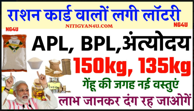 Good News for Ration Card Holders 2022: राशन कार्ड धारकों के लिए गुड न्यूज़ ,यहाँ से देखें अपडेट